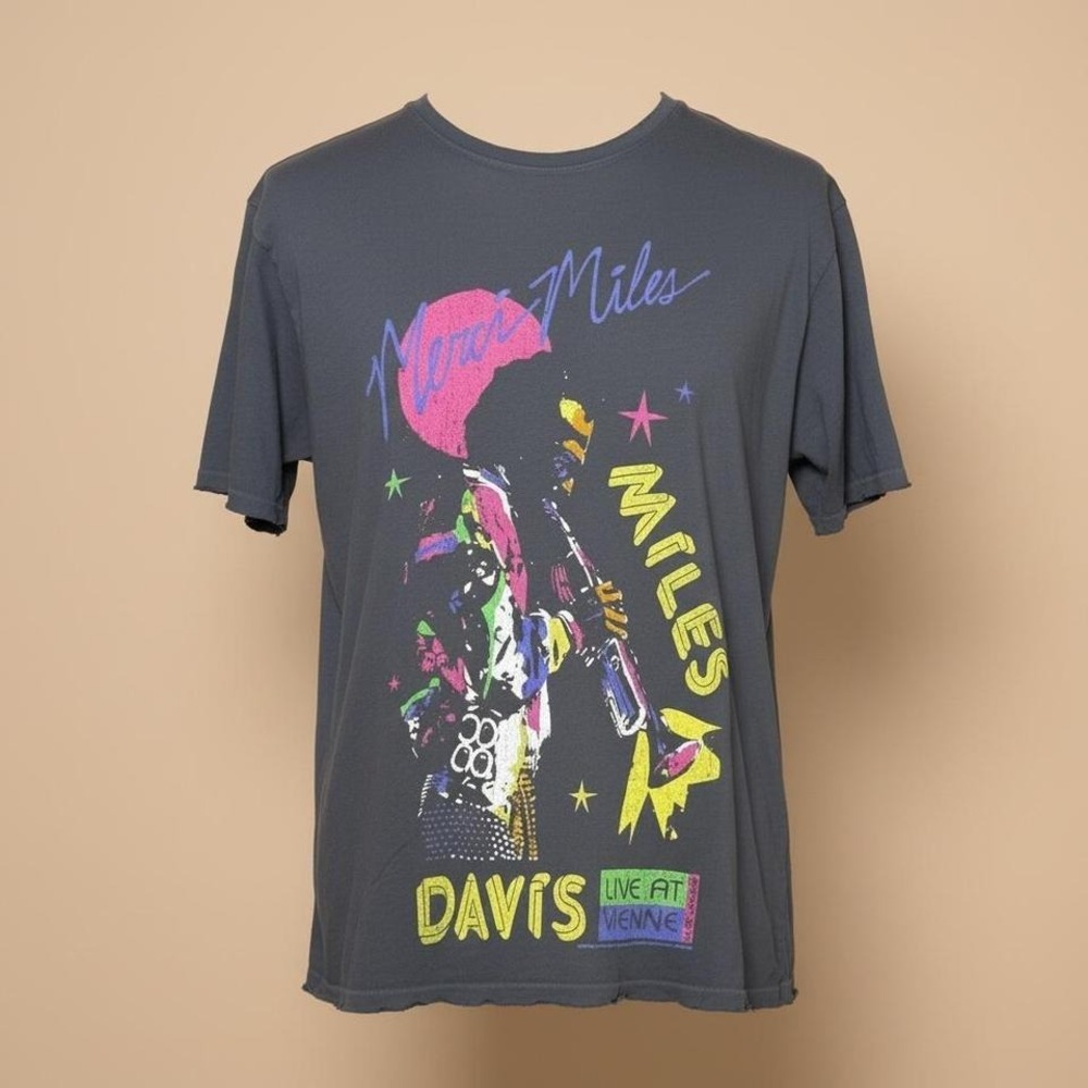 Junk Food Miles Davis "Merci Miles" Tee XXL Pre-Owned